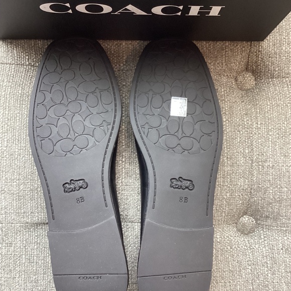 COACH Women's Emilia Mary Jane Ballet Flats, size 8 - Picture 6 of 13